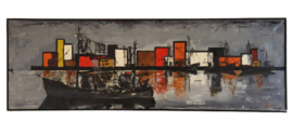 Schilderij 'City' 1968