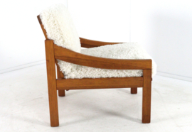 Pine fauteuil 'Gassel' Cream | 2 stuks op voorraad