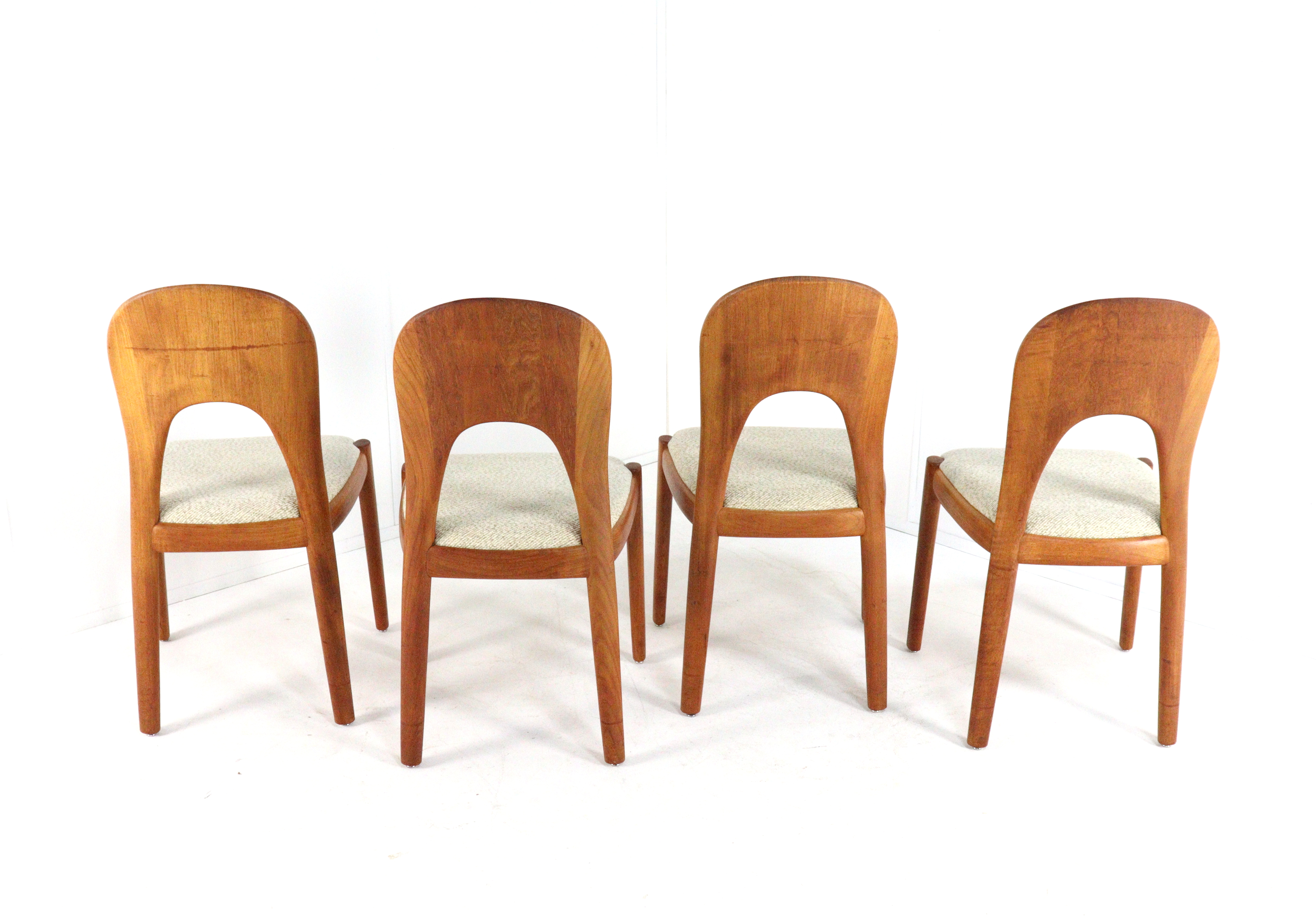 Set van 4 Koefoed Morten stoelen 'Horve'