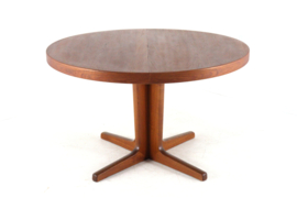 Deense ronde 1x verlengbare eettafel 'Outrup'