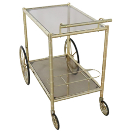 Faux bamboo barcart 'Haubourdin'