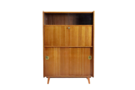 Vitrinekast / secretaire "Bebra"