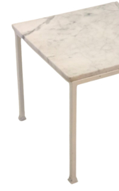 Salontafel met marmeren blad 'America'