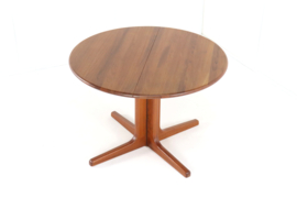 Ronde eetkamertafel 1x verlengbaar 'Horsens'