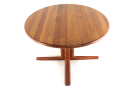 Deense ronde 2x verlengbare eettafel 'Gistrup'