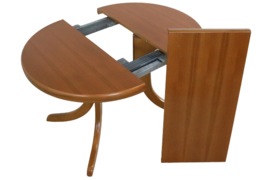 Deense ronde eetkamertafel uitschuifbaar "Ejby"