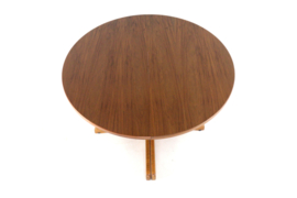 Thonet ronde 2x verlengbare eettafel 'Wenen'