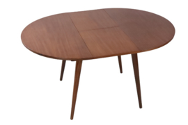 Ronde eetkamertafel uitschuifbaar "Tiel"
