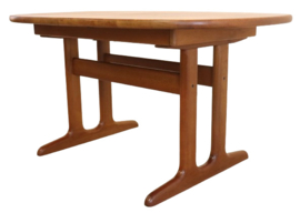 Glostrup ovalen 2x verlengbare eettafel 'Elmelunde'