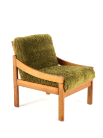 Pine fauteuil 'Gassel' Green