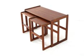 Arne Hovmand Olsen voor Mogens Kold salontafel met 2 nesting tables