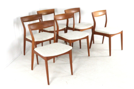 Set van 6 R. Borregaard voor Viborg eetkamerstoelen