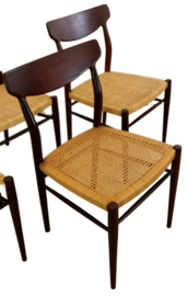Set van 4 Lübke stoelen 'Himbergen'