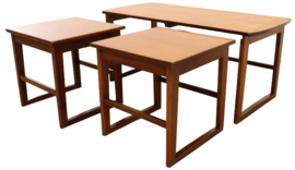 Salontafel met nesting tables 'Ossett'