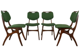 Set van 4 Pynock eetkamerstoelen 'Overheicop'