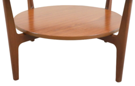 Ronde salontafel met glas 'Sewstern'