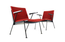 Wim Rietveld voor Ahrend de Cirkel 'Oase' fauteuil | 2 stuks  beschikbaar