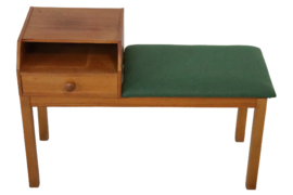 Gossip bench / telefoon / hal meubel  'Lenungen'