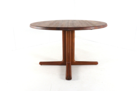Ronde Deense 2x verlengbare eettafel 'Stuer'