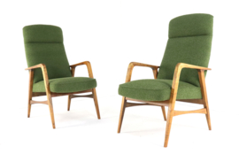 Fauteuil herenmodel 'Duivendrecht' groen