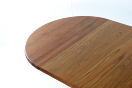 Ronde Deense 2x verlengbare eettafel 'Stuer'