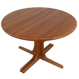Deens design ronde uitschuifbare eettafel 'Bramsche'