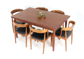 Verlengbare Deens eettafel ' Skive'
