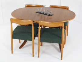 Nathan ovalen verlengbare eettafel 'Marple'