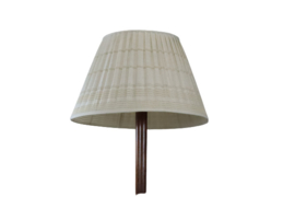 Houten vloerlamp