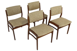 Set van 4 eetkamerstoelen 'Vught'