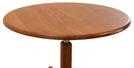 Ronde in hoogte verstelbare eettafel / salontafel 'Madumflud'