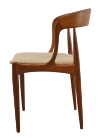 Set of 4 Johannes Andersen voor Uldum stoelen