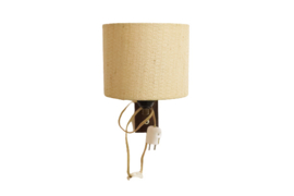 Wandlamp houten wandhouder