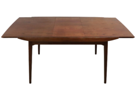 Topform eetkamertafel uitschuifbaar 'Ravenswaaij' attr. Louis van Teeffelen
