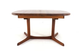 Dyrlund ovalen 1x verlengbare eettafel 'Sorvad'