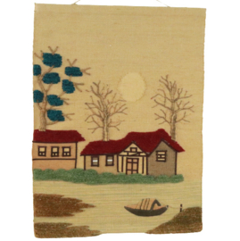 Wandkleed 'Haus am See'