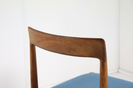 Set van 6 Lübke eetkamerstoelen 'Tarmstedt'