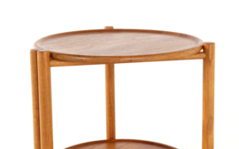 Trolley met losse dienbladen attr. Jens Quistgaard