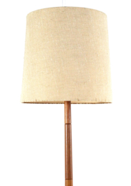 Deense teak vloerlamp