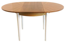 Ronde verlengbare eettafel 'Suderberg'