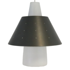 Glazen hanglamp 'pointelle'