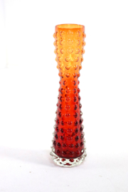 Hobnail glass vaas