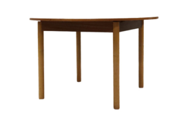 Ronde uitschuifbare eetkamertafel