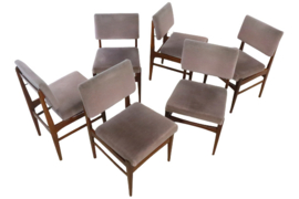 Set van 6 TopForm eetkamerstoelen 'Linde'