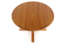 Ronde 1x verlengbare eettafel 'Blokhus'