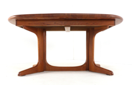 Ovalen 2x verlengbare eettafel XL 'Nymindegab'