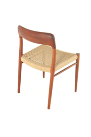 Set van 4 Niels O Möller model 75 stoelen