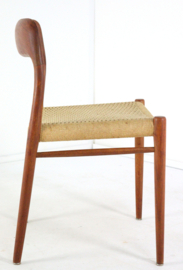 Set van 4 Niels O Möller model 75 stoelen