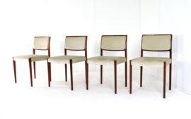 Set van 4 Niels O Möller model 80 stoelen