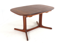 Ovalen 2x verlengbare eettafel 'Uhre'
